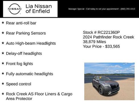 Certified 2024 Nissan Pathfinder Rock Creek AWD/4WD image 20