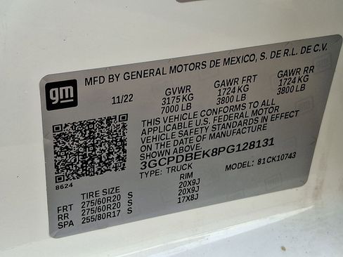 Used 2023 Chevrolet Silverado 1500 Custom image 33