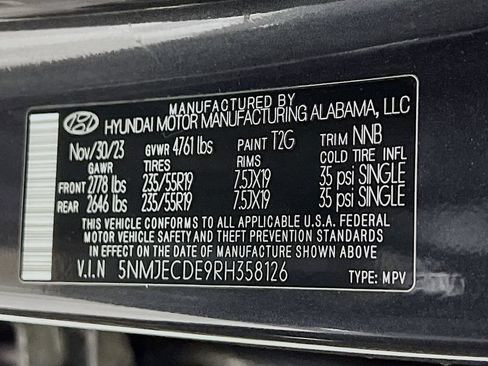Certified 2024 Hyundai Tucson Limited AWD/4WD image 29