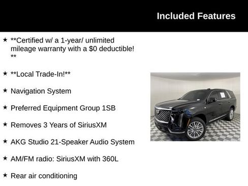 Certified 2026 Cadillac Escalade Luxury AWD/4WD image 4