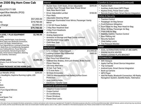 New 2026 RAM 2500 Big Horn image 3
