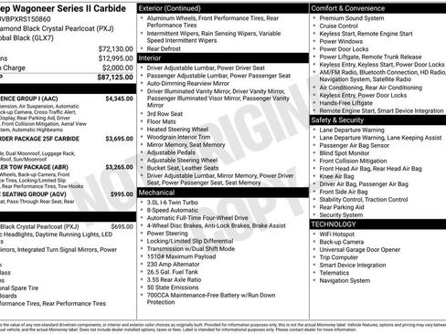 Used 2024 Jeep Wagoneer Series II w/ Convenience Group I image 45