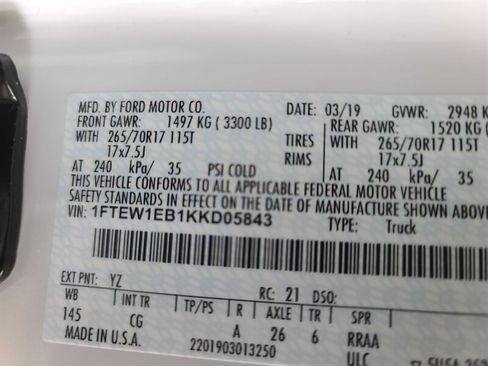 Used 2019 Ford F150 XL w/ Equipment Group 101A Mid image 40