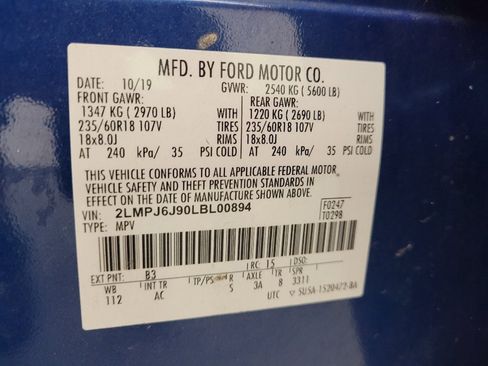 Used 2020 Lincoln Nautilus FWD w/ Equipment Group 101A image 33