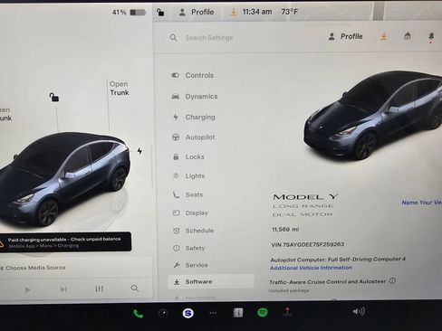 Used 2025 Tesla Model Y Long Range AWD/4WD image 15