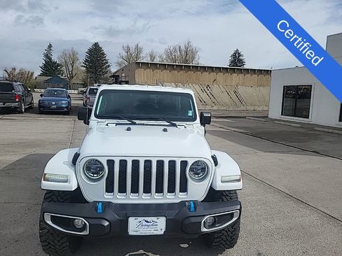 Certified 2022 Jeep Wrangler Unlimited Sahara w/ Cold Weather Group AWD/4WD image 2