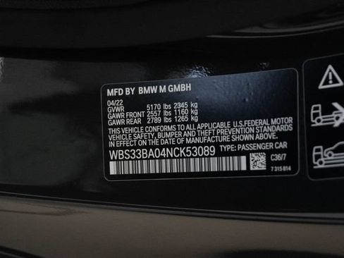 Used 2022 BMW M4 xDrive Competition AWD/4WD image 32