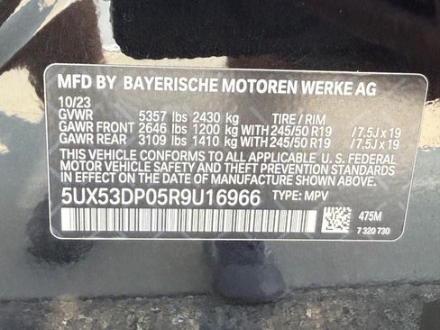 Used 2024 BMW X3 xDrive30i w/ Convenience Package AWD/4WD image 30