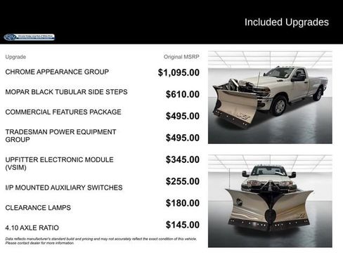 New 2026 RAM 3500 Tradesman w/ Chrome Appearance Group image 3