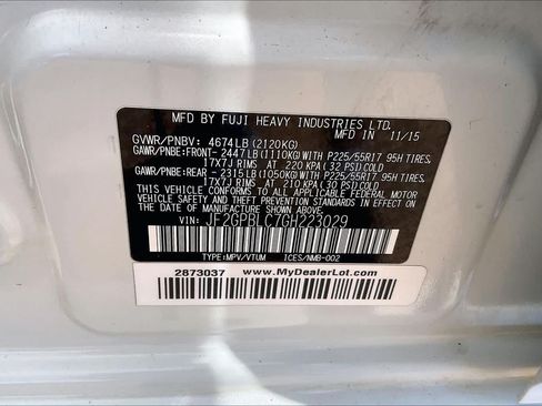 Used 2016 Subaru Crosstrek Touring AWD/4WD image 35
