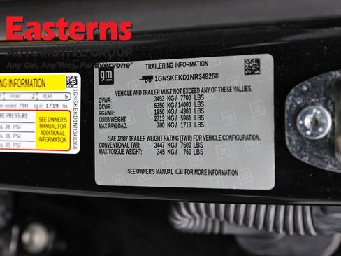 Used 2022 Chevrolet Suburban RST w/ Luxury Package AWD/4WD image 37