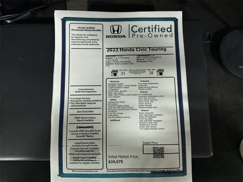 Used 2023 Honda Civic Touring image 13