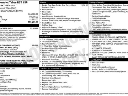 Used 2023 Chevrolet Tahoe RST w/ Luxury Package