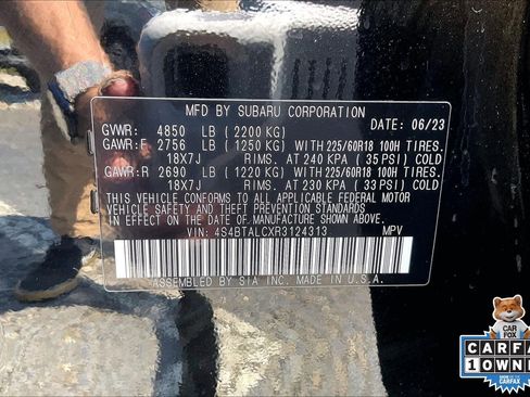 Certified 2024 Subaru Outback Onyx Edition AWD/4WD image 33