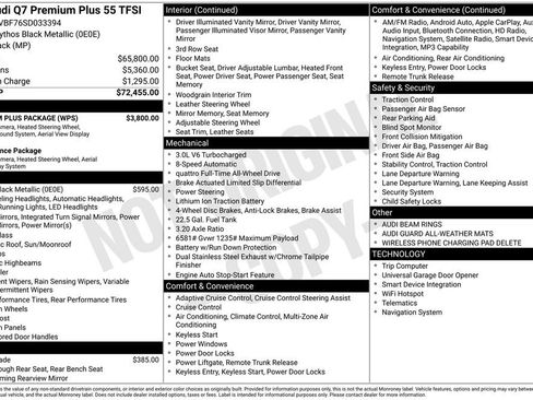 Used 2025 Audi Q7 3.0T Premium Plus w/ Premium Plus Package image 28