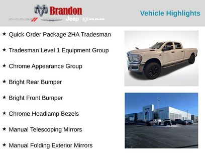 Used 2024 RAM 2500 Tradesman w/ Chrome Appearance Group