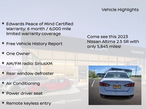Used 2023 Nissan Altima 2.5 SR FWD image 11