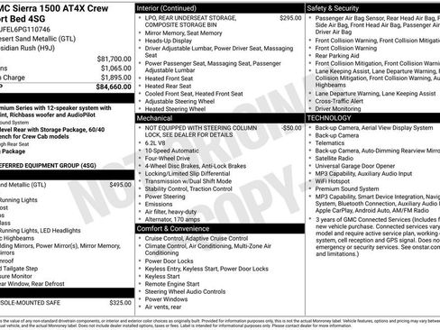 Used 2023 GMC Sierra 1500 AT4X AWD/4WD image 14