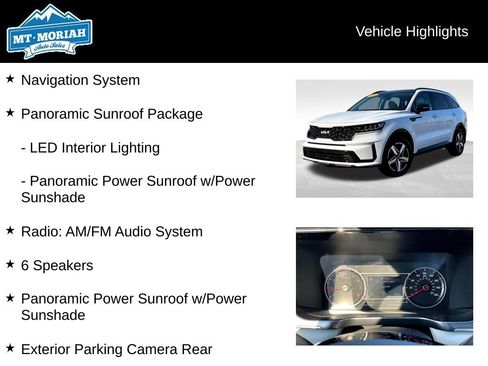 Used 2023 Kia Sorento S w/ Panoramic Sunroof Package FWD image 4