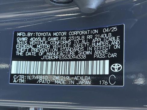 Certified 2025 Toyota Corolla LE image 26