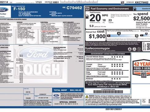 Used 2019 Ford F150 XLT w/ Trailer Tow Package image 29