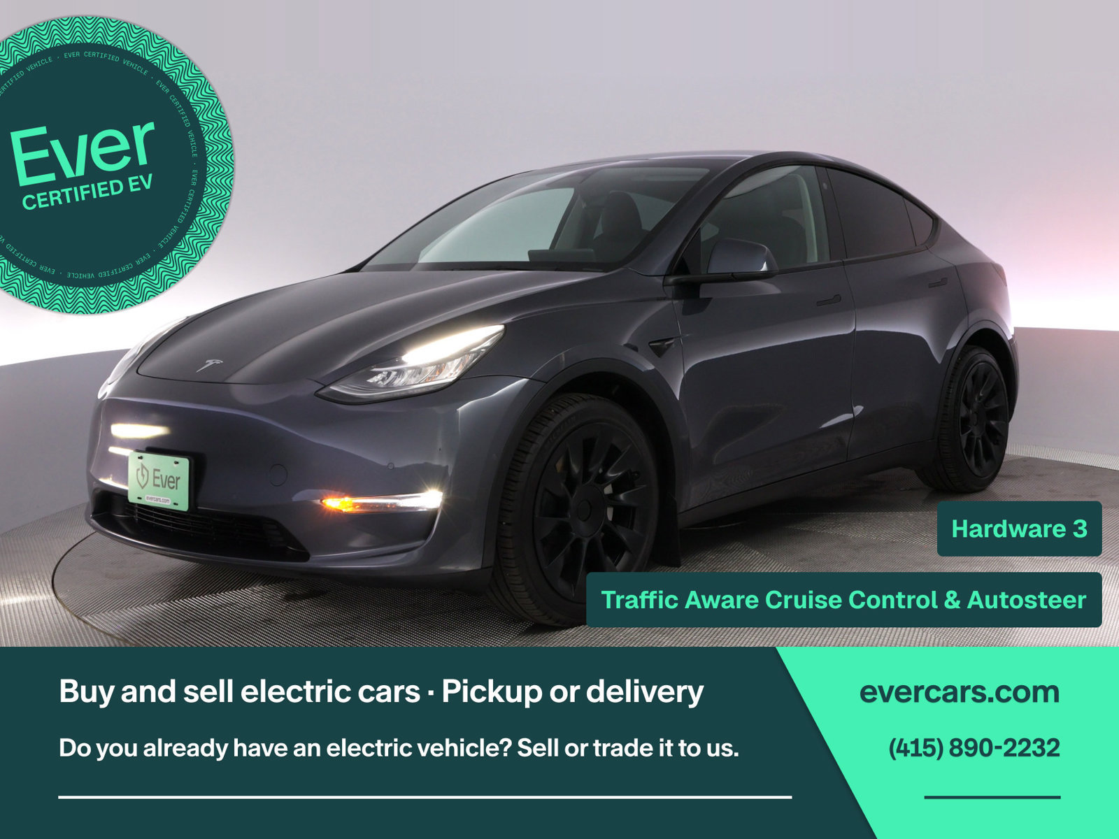 Used 2022 Tesla Model Y Long Range AWD/4WD image 1