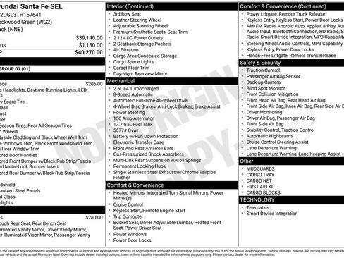 New 2026 Hyundai Santa Fe SEL image 37