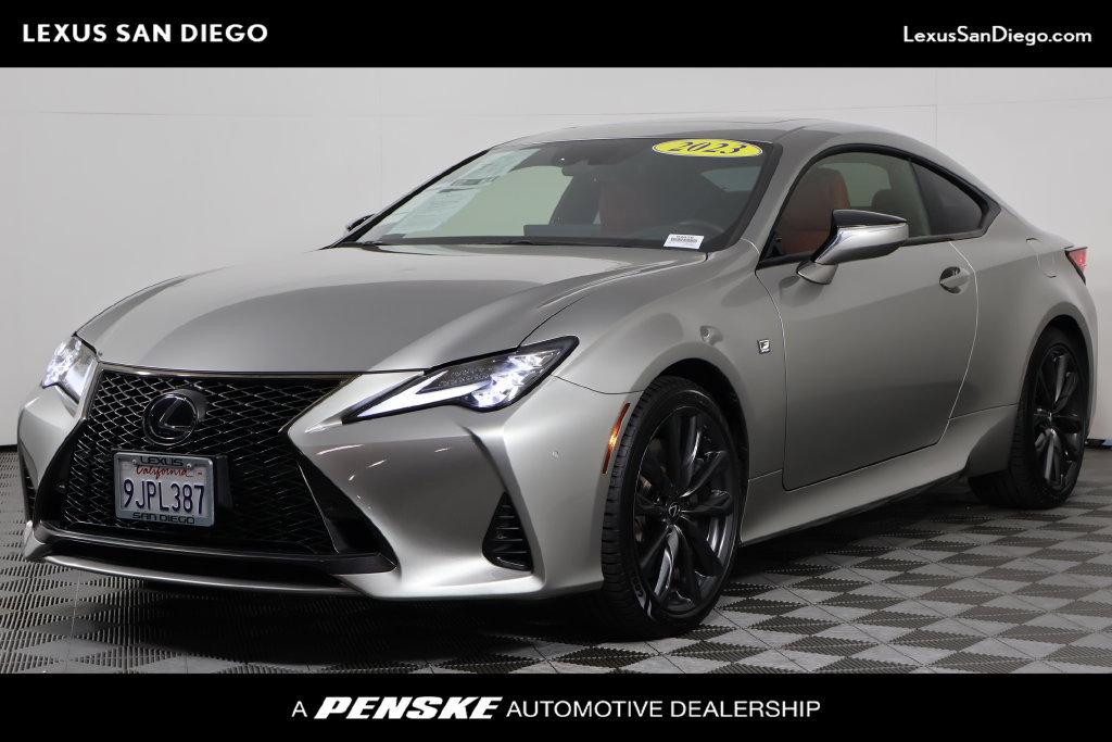 Certified 2023 Lexus RC 350 F Sport RWD image 1