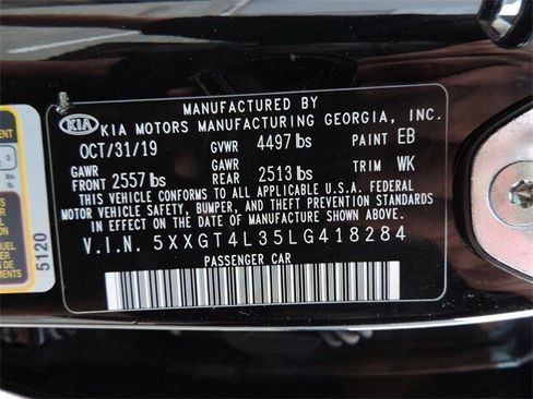 Used 2020 Kia Optima LX image 17