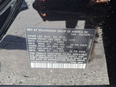 New 2026 Volkswagen Atlas Cross Sport SE FWD image 33