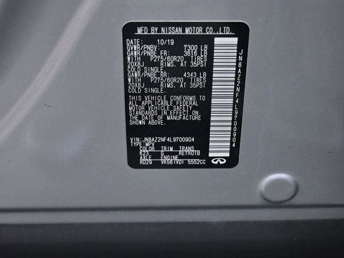 Used 2020 INFINITI QX80 Luxe w/ Proassist Package image 35