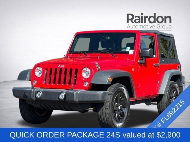 Used 2015 Jeep Wrangler Sport w/ Quick Order Package 24S AWD/4WD image 2