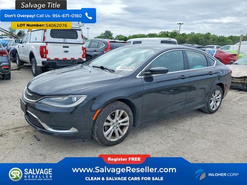 Used 2016 Chrysler 200 Limited FWD image 1