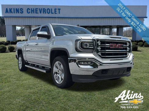 Used 2017 GMC Sierra 1500 SLT AWD/4WD image 8