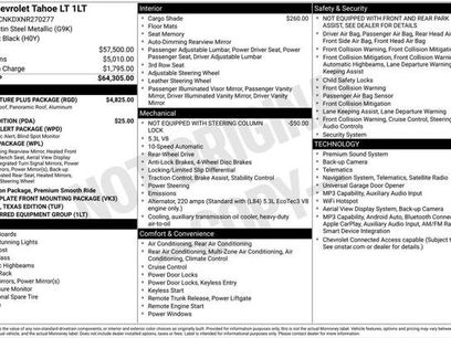Used 2022 Chevrolet Tahoe LT w/ LT Signature Plus Package