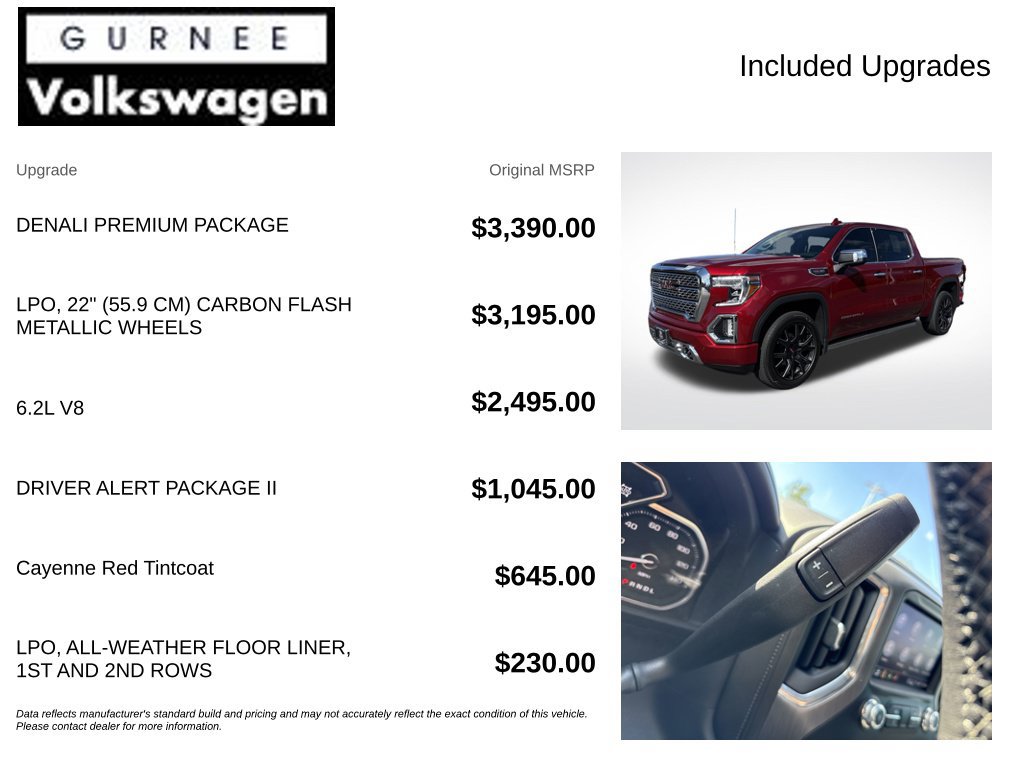 Used 2022 GMC Sierra 1500 Denali w/ Denali Premium Package AWD/4WD image 4