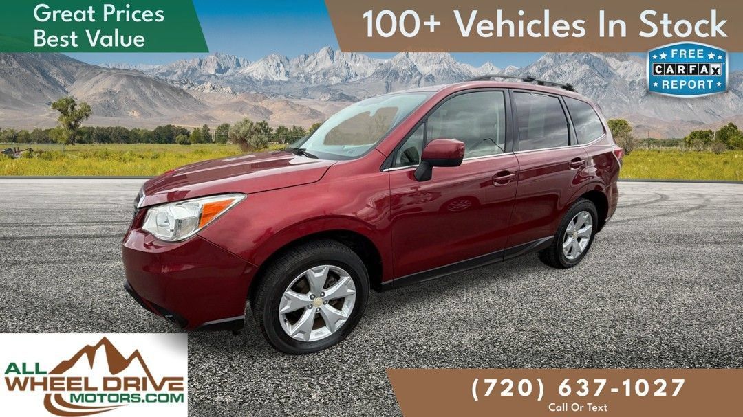 Used 2016 Subaru Forester 2.5i Limited AWD/4WD image 1