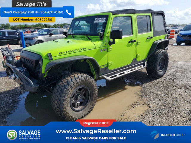 Used 2013 Jeep Wrangler Unlimited Rubicon w/ Connectivity Group AWD/4WD image 1