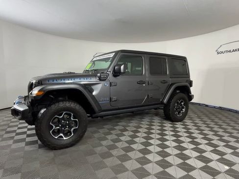 Used 2023 Jeep Wrangler Unlimited Rubicon 4xe AWD/4WD image 4