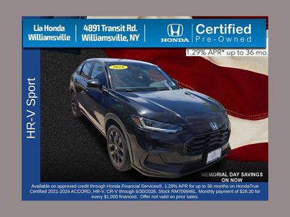 Certified 2024 Honda HR-V Sport