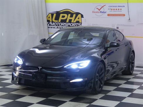 Used 2022 Tesla Model S Plaid AWD/4WD image 3
