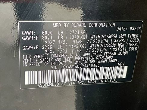 Used 2023 Subaru Ascent Touring image 36