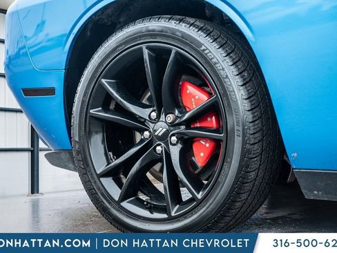 Used 2018 Dodge Challenger SXT w/ Blacktop Package RWD image 32