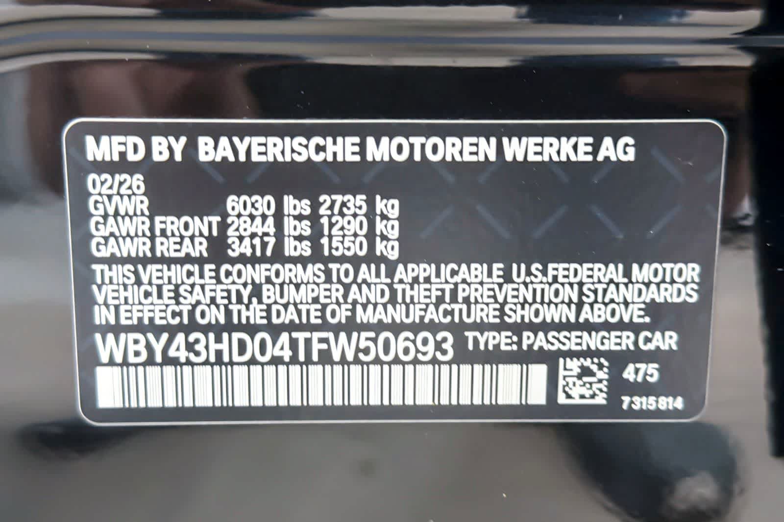 New 2026 BMW i4 xDrive40i w/ Premium Package AWD/4WD image 26
