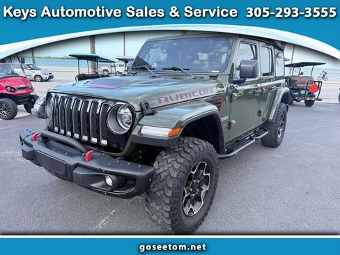 Used 2020 Jeep Wrangler Unlimited Rubicon w/ Quick Order Package 28Y Recon image 1