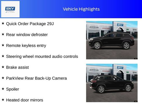 New 2025 Jeep Compass Latitude image 11