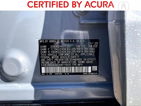 Certified 2025 Acura ADX A-Spec image 41