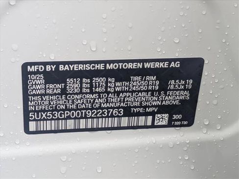 Used 2026 BMW X3 xDrive30i w/ Convenience Package AWD/4WD image 18