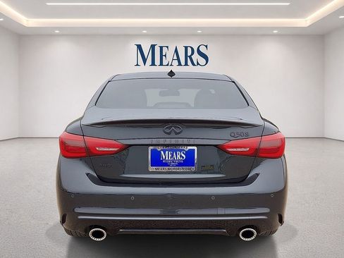 Used 2023 INFINITI Q50 Red Sport 400 w/ Black Opal Edition AWD/4WD image 4