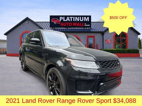 Used 2021 Land Rover Range Rover Sport HST AWD/4WD image 1
